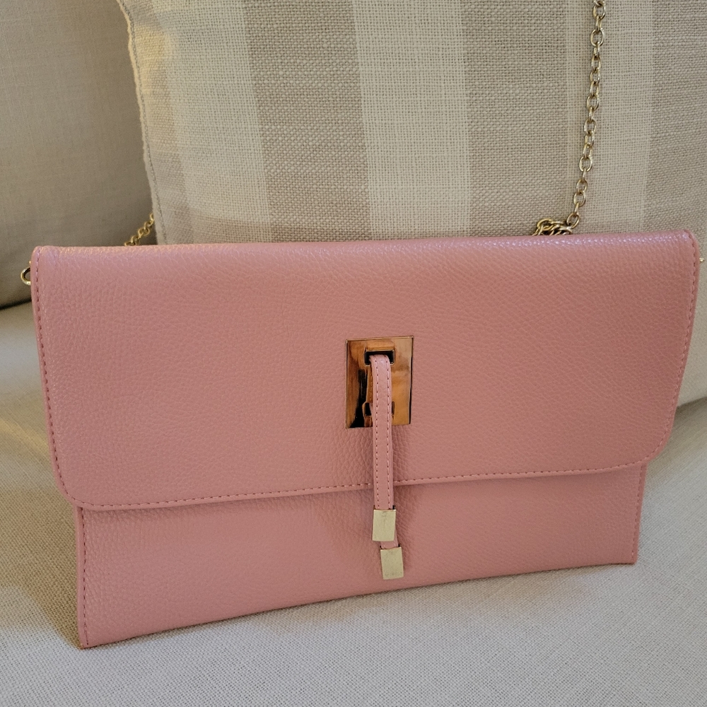 Pink and Gold interchangeable Crossbody
